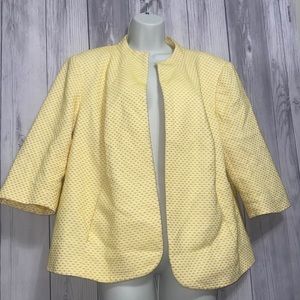 “Sunny Days” Talbots Blazer Size 16w